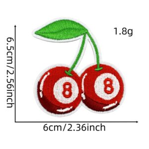 Cherry cloth stickers 1#