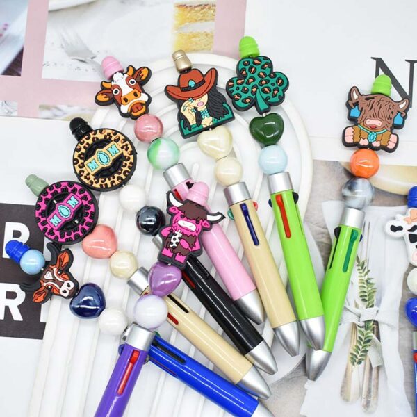 Wholesale Cartoon Cute Denim Pen Focal Beads