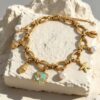 Wholesale Ocean Wind Sea Star Conch Pearl Shell Alien Bracelet