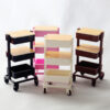 Wholesale Miniature mobile handcart storage rack Doll Accessories
