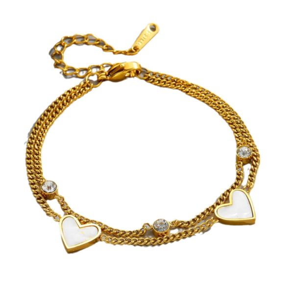 O1CN01JwGxxh258LycxN9uO_2218546207481-0-cib Wholesale titanium steel 18K gold Titanium Steel Bracelets