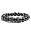 Wholesale Creative Beaded Double Crown Spaced Bead Bracelet