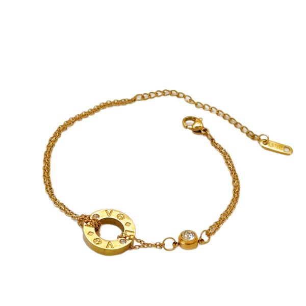 Wholesale Ring LOVE Gold Necklace