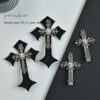 Wholesale Y2K Hairpin Skull Alloy Cross Hairpin Sweet Cool Side Clip Lolita Accessories