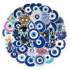 Wholesale 50 Horror Weird Evil Blue Eyes Waterproof Vinyl Stickers