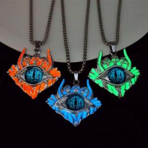 Wholesale Luminous Devil's Eye Necklace
