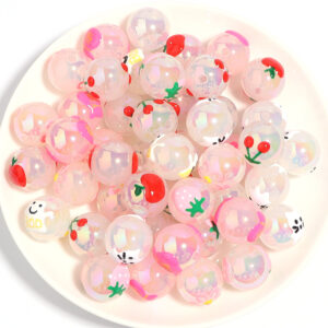 Fruit mix / Size: 15mm hole 2.4mm