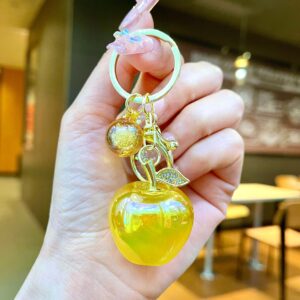 Gold Hardware [Yellow] Electroplated Apple / Quantity 1 is 1