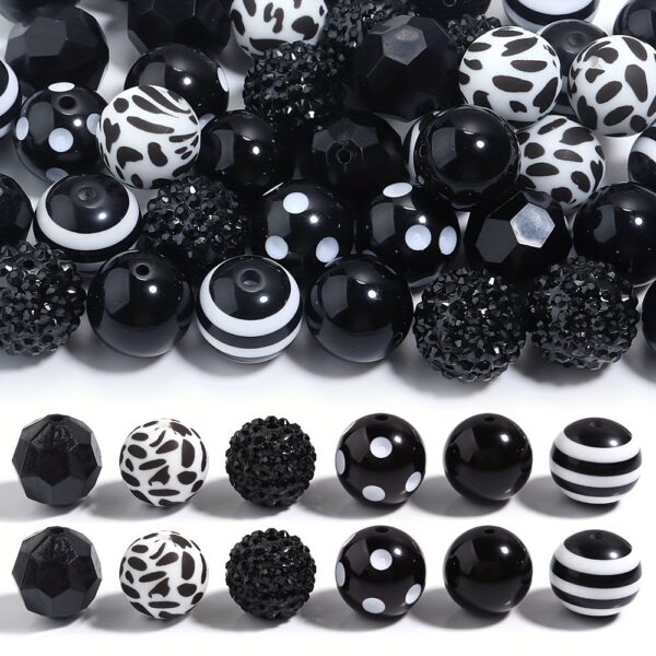 Wholesale 20mm multi-colored crystal beads in candy colors, Acrylic Beads