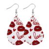 O1CN01KCpHm51xkoOVFO26M_2220909206482-0-cib Wholesale Lover Water saving Drop shaped Love Red Lips Cute Pattern Acrylic Earrings