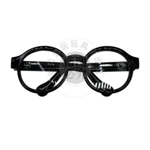Small size labu black 6.5cm lens glasses