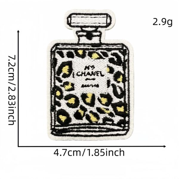 Wholesale Valentine's Day series embroidered patch with leopard and cow print patterns, embroidered patches, clothing accessories, ironing patches