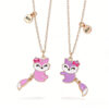 Wholesale Cartoon Animal Fox Best Friend Children's Necklace