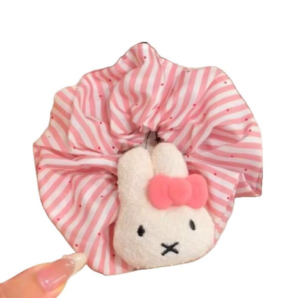 Wholesale pink striped glasses wearing cartoon headband