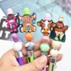 Wholesale Cartoon Cute Denim Pen Focal Beads