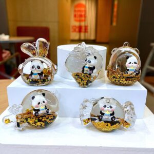 O1CN01KJoRWt1ahqhHoL33z_2214301843362-0-cib Wholesale Acrylic red panda keychain