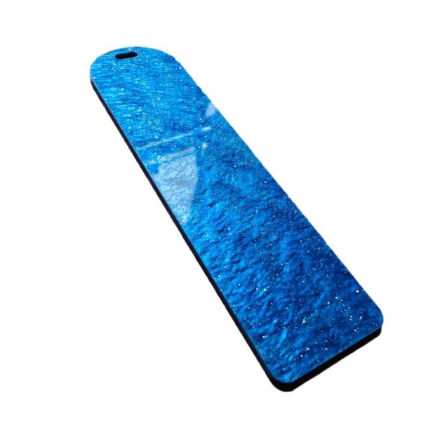 Wholesale Blank loose powder water ripple acrylic sticker music bookmark