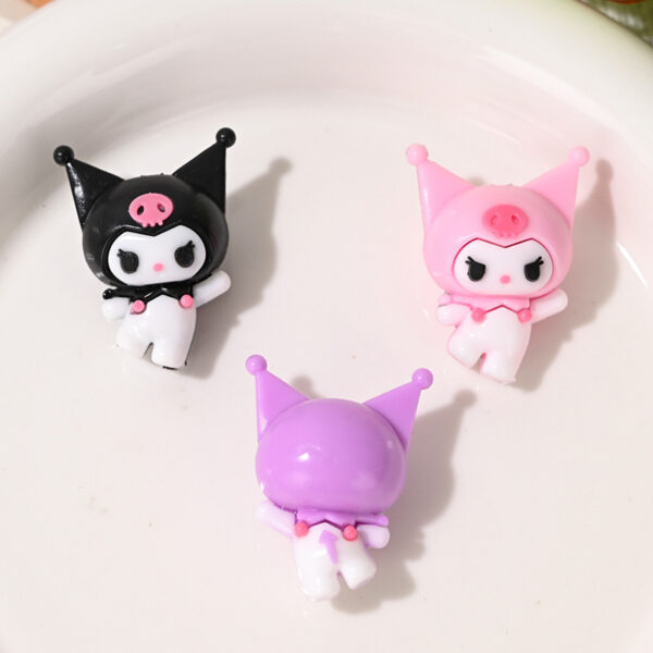 Wholesale Cartoon Standing Rubber Bead DIY Cute Bead Stringing OLY Exclusive