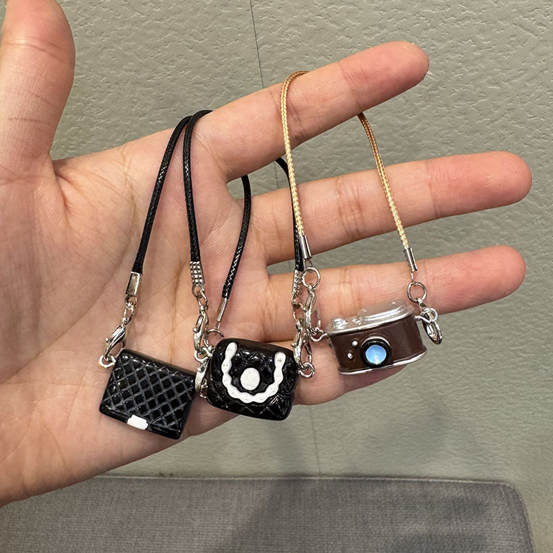 Wholesale Mini Model Camellia Black and White Bag Doll Aessories