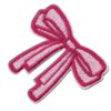 Wholesale Pink bow embroidery DIY Patches