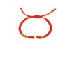 Wholesale Red Lucky Woven Couple Five-pointed Star Bracelet