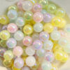 Wholesale 10pcs 16mm colored jelly acrylic beads