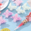 Wholesale 10pcs cartoon bead pen butterfly loose beads accessories