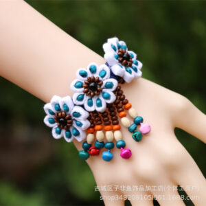 No. 28 details with beads and bells randomly