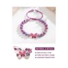 Wholesale Butterfly Purple Emperor Stone Bracelet 8mm Natural Stone