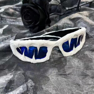 Black frame blue mercury