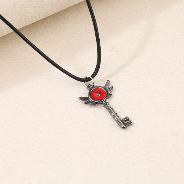 Wholesale Key Necklace Cat Pendant Accessories Necklace