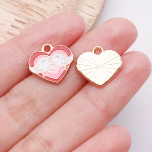 1 love bird wings 14x15x1mm-0.95g-25174