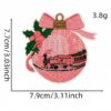 Wholesale Pink Christmas Series DIY Patches