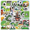 Wholesale 50 football graffiti stickers sports ball waterproof decorative stickers