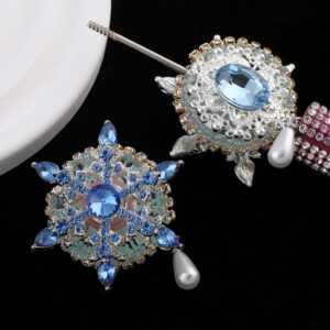 Nepal snowflake blue
