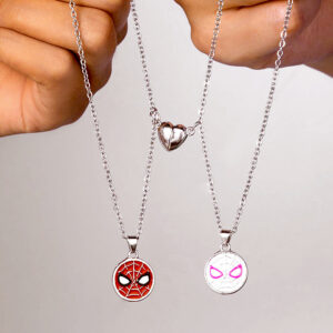 Wholesale Cartoon Pendant Heart Magnetic Necklace Earrings OLY Exclusive