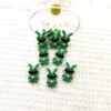 Wholesale 10pcs 3D Large Mouth Rabbit Silicone Cute Cartoon DYI Beads