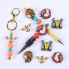 Wholesale 20pcs Cartoon Western Style Cow Head Silicone Beads