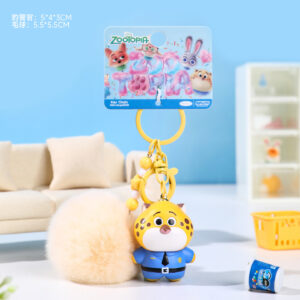 Zootopia fur ball model-leopard officer