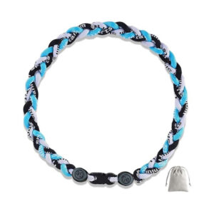 Light Blue Black White
