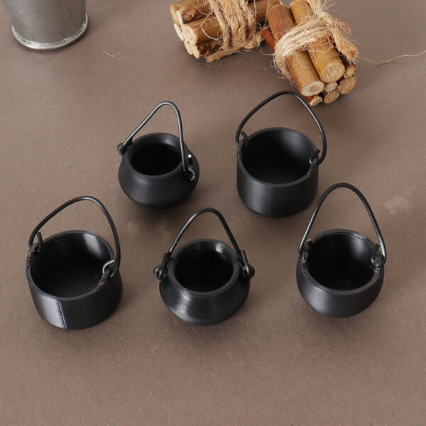Wholesale Miniature outdoor scene bonfire hanging stove Doll Accessories