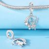 Wholesale Sun Moon Stars Diamonds Silver Plated Charms
