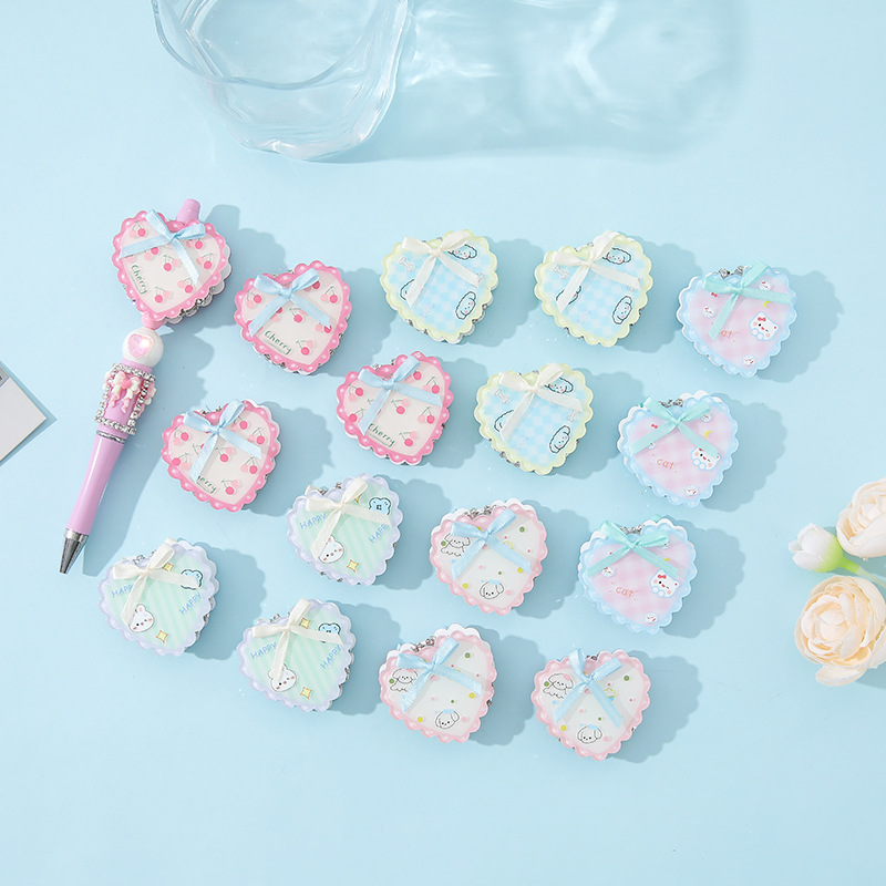 Wholesale cartoon love bow beads cute beads