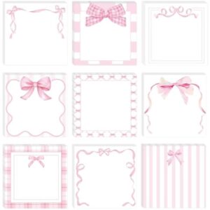 8×8CM / Pink bow single style random