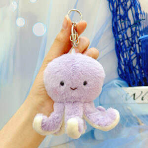 Octopus / Ocean family-bb called plush pendant
