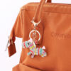 Wholesale Rhinestone Zebra Fully Studded Alloy Keychain
