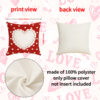 Wholesale Valentine's Day Pillow Cover Red Heart Set Seat Cushion