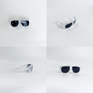 Transparent sunglasses