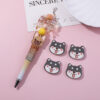 Wholesale 10pcs Husky Dog Straight-Hole Beads DIY Accessories