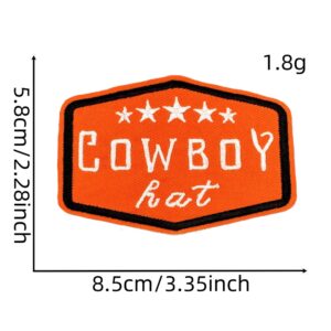 Boys western denim patch 12#
